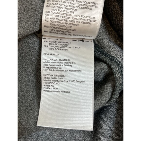 Reebok Hoodie Mens/ Teenagers Gray Printed Logo Speedwick Pull Over Jumper Sz S‎ - Picture 8 of 13